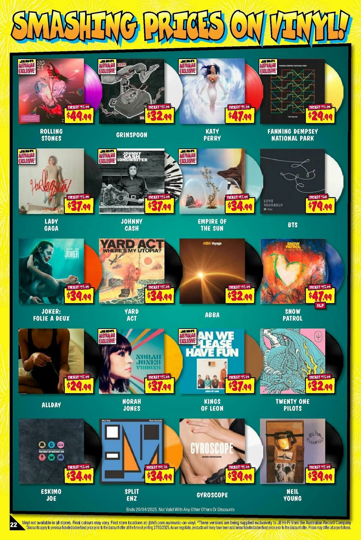 JB Hi-Fi Catalogues from 7 April