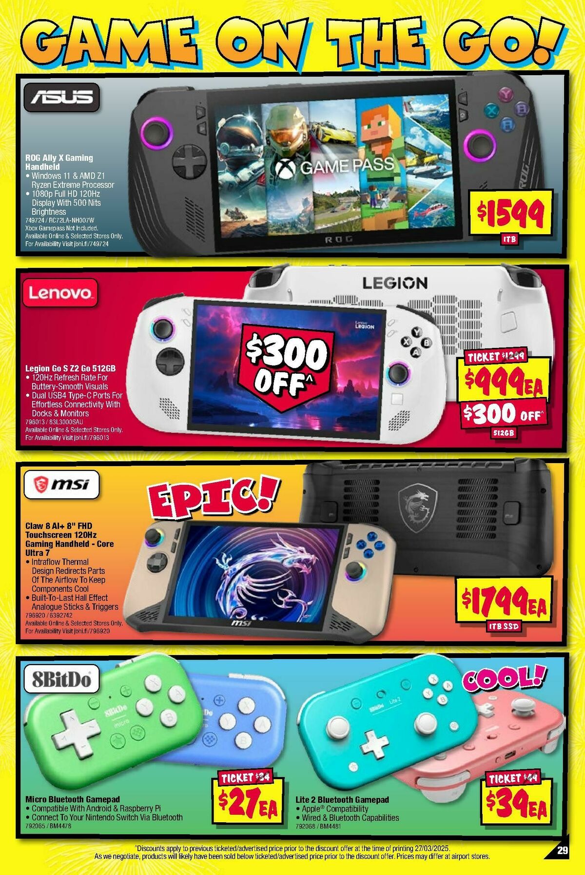 JB Hi-Fi Catalogues from 7 April