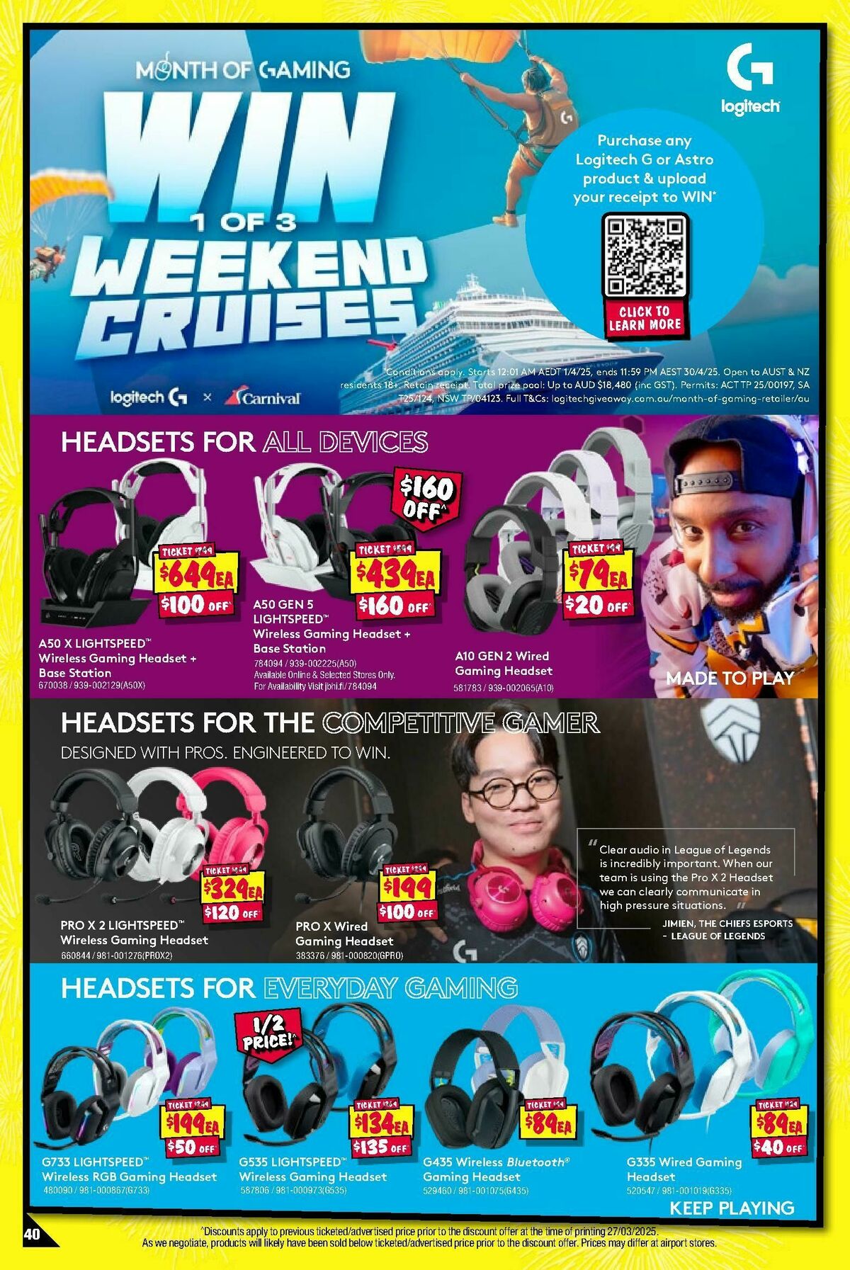 JB Hi-Fi Catalogues from 7 April