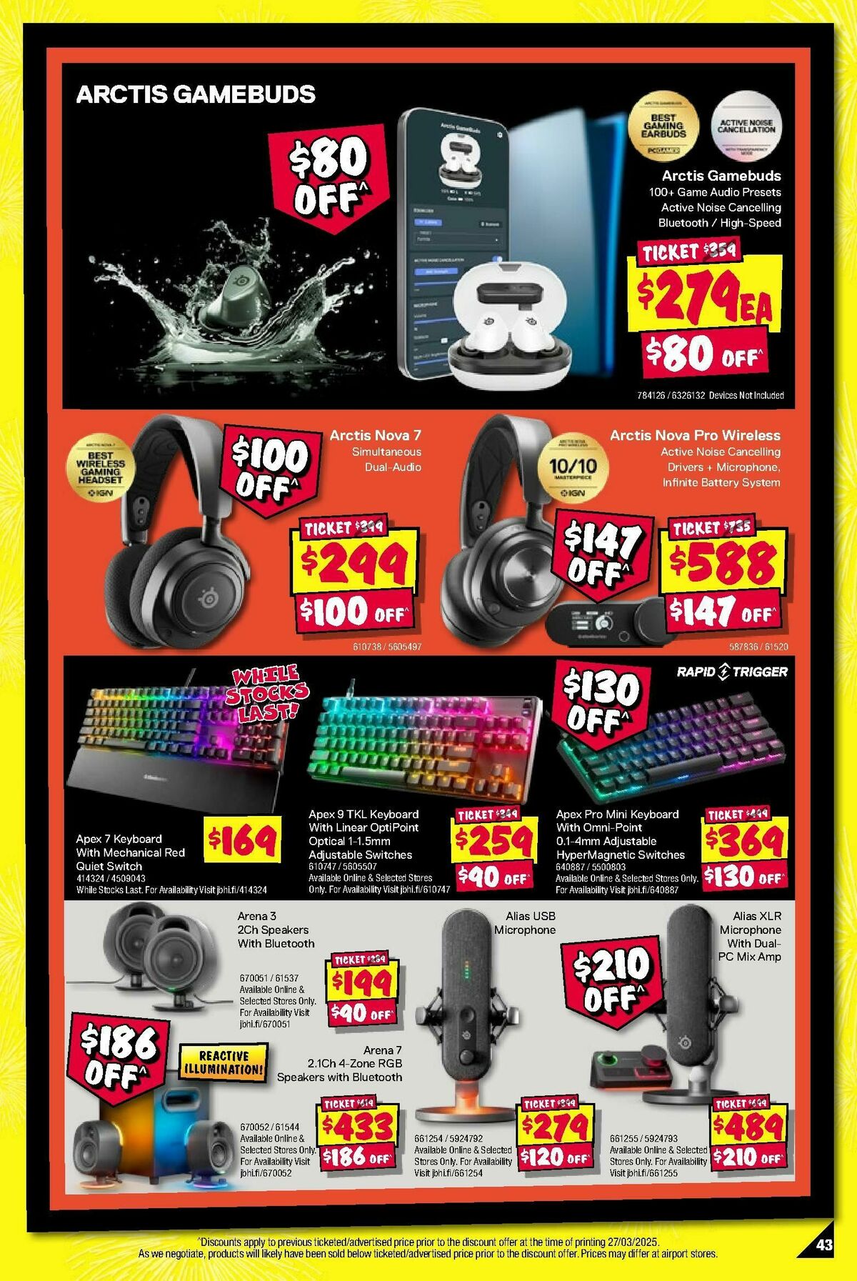 JB Hi-Fi Catalogues from 7 April