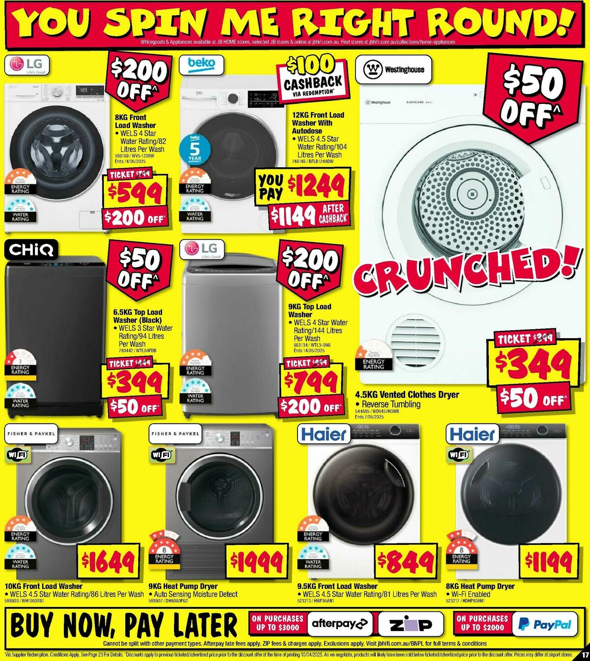 JB Hi-Fi Catalogues from 24 April