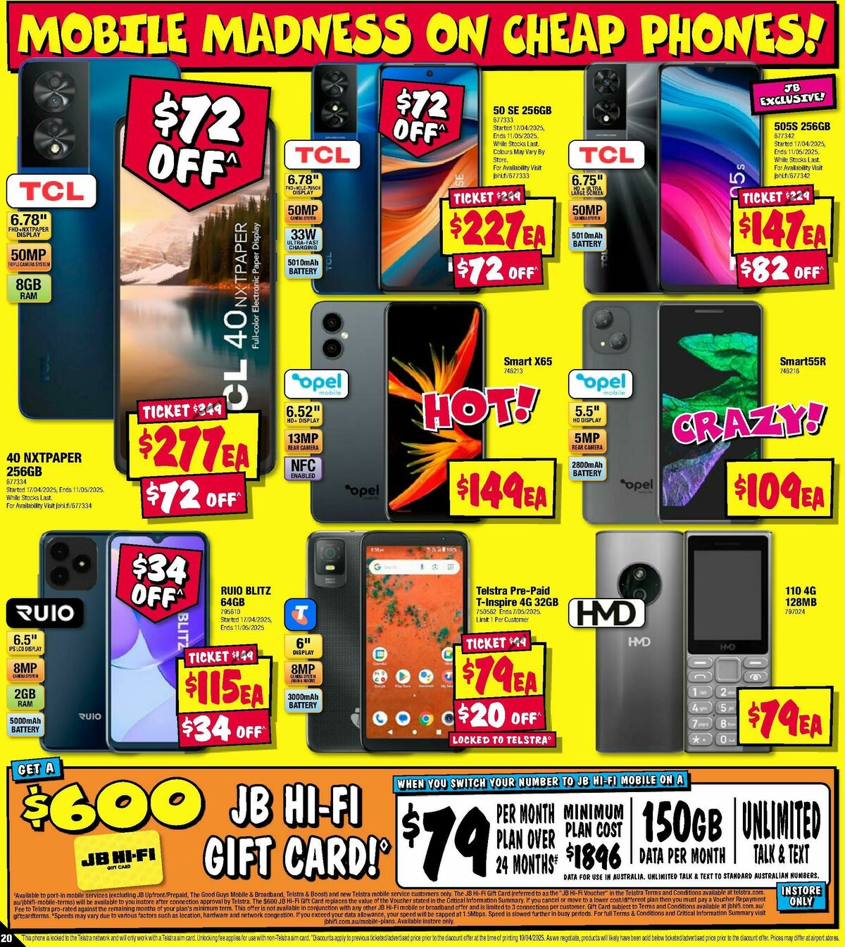 JB Hi-Fi Catalogues from 24 April