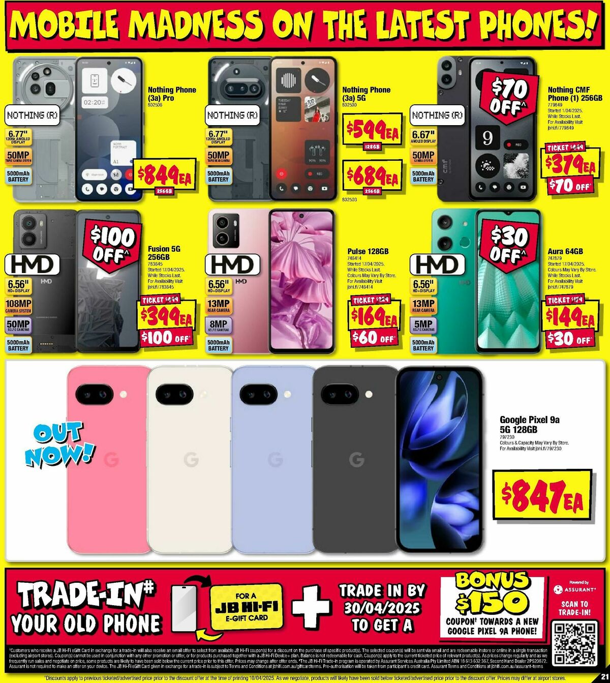JB Hi-Fi Catalogues from 24 April