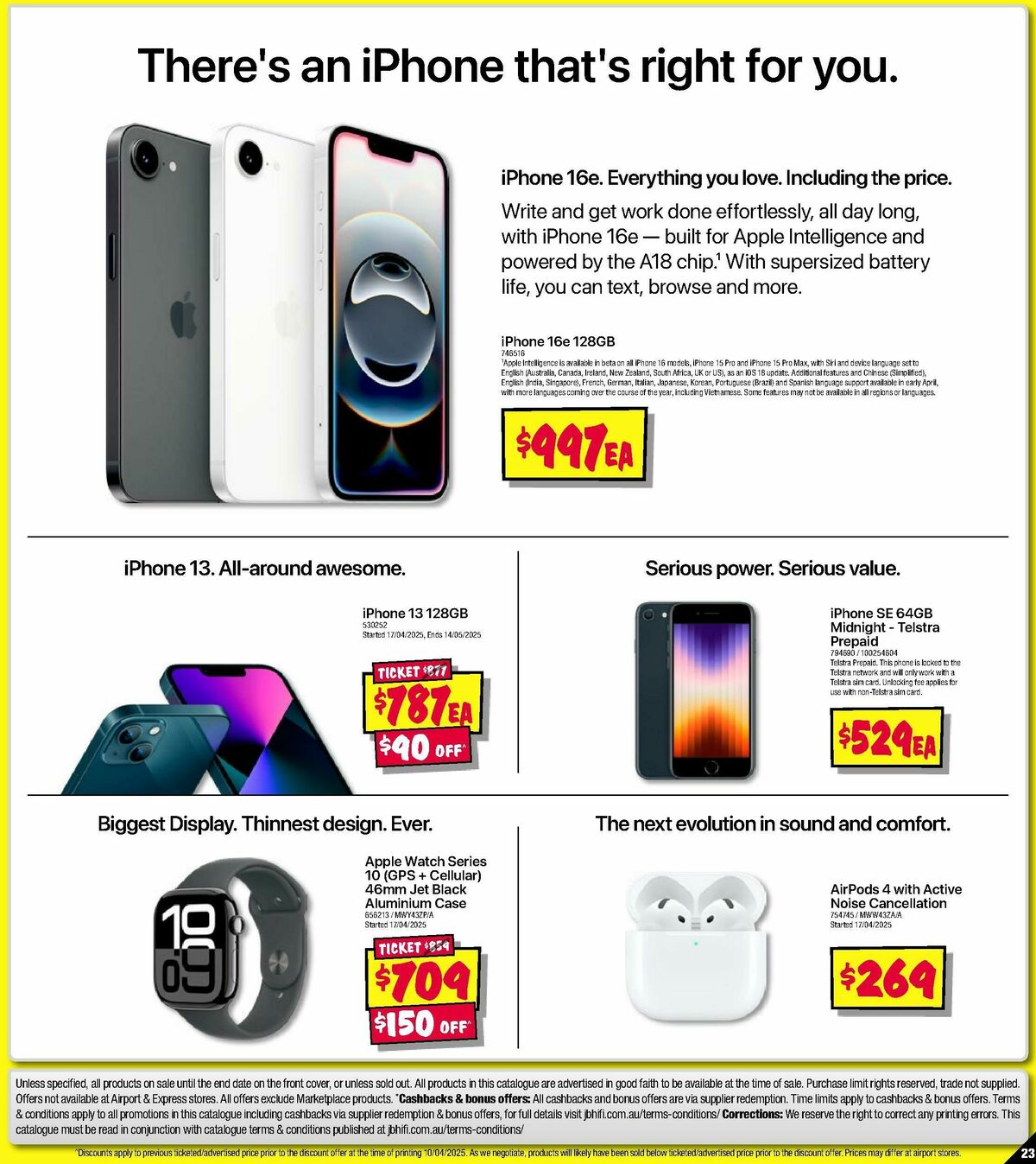 JB Hi-Fi Catalogues from 24 April