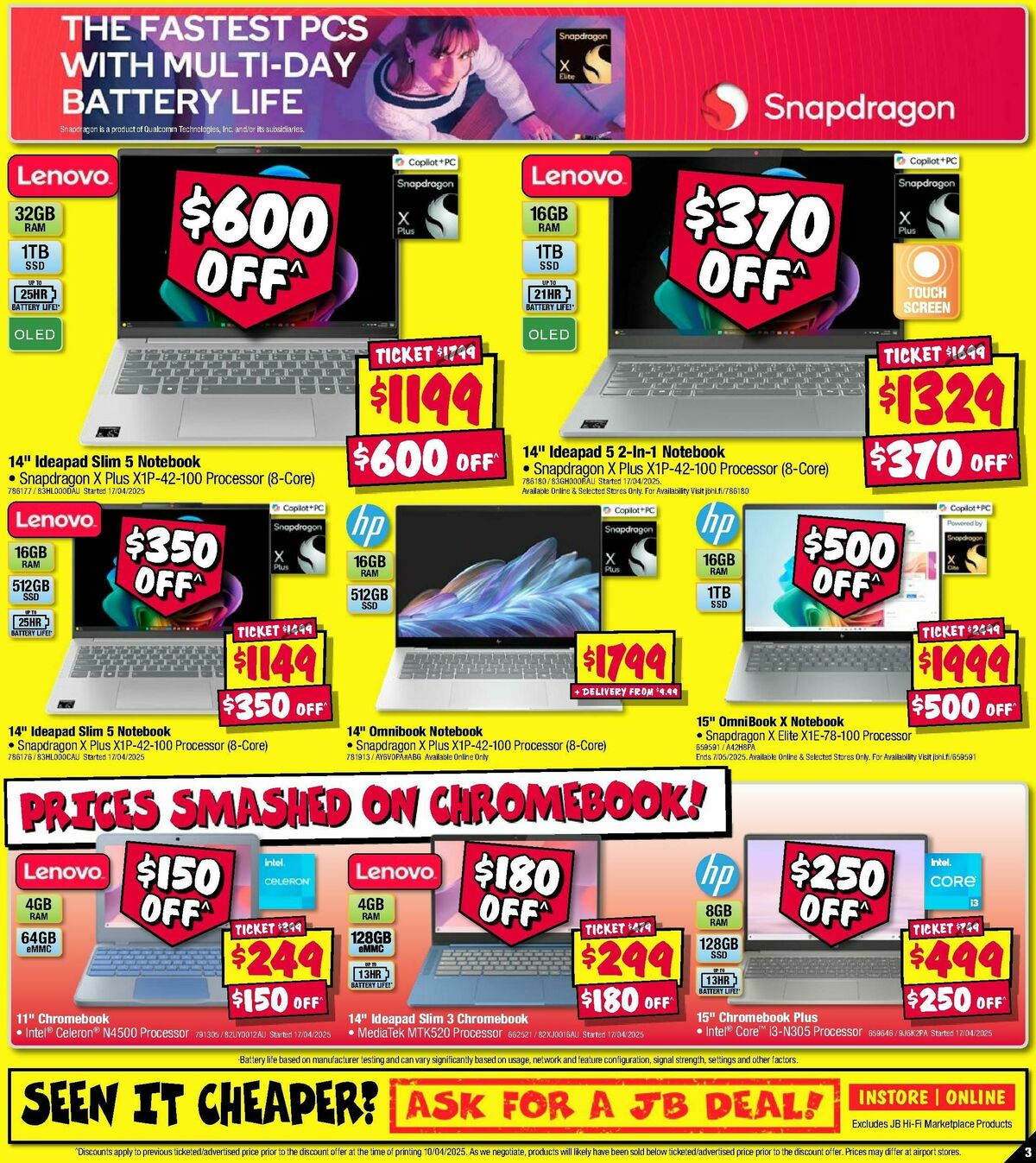 JB Hi-Fi Catalogues from 24 April