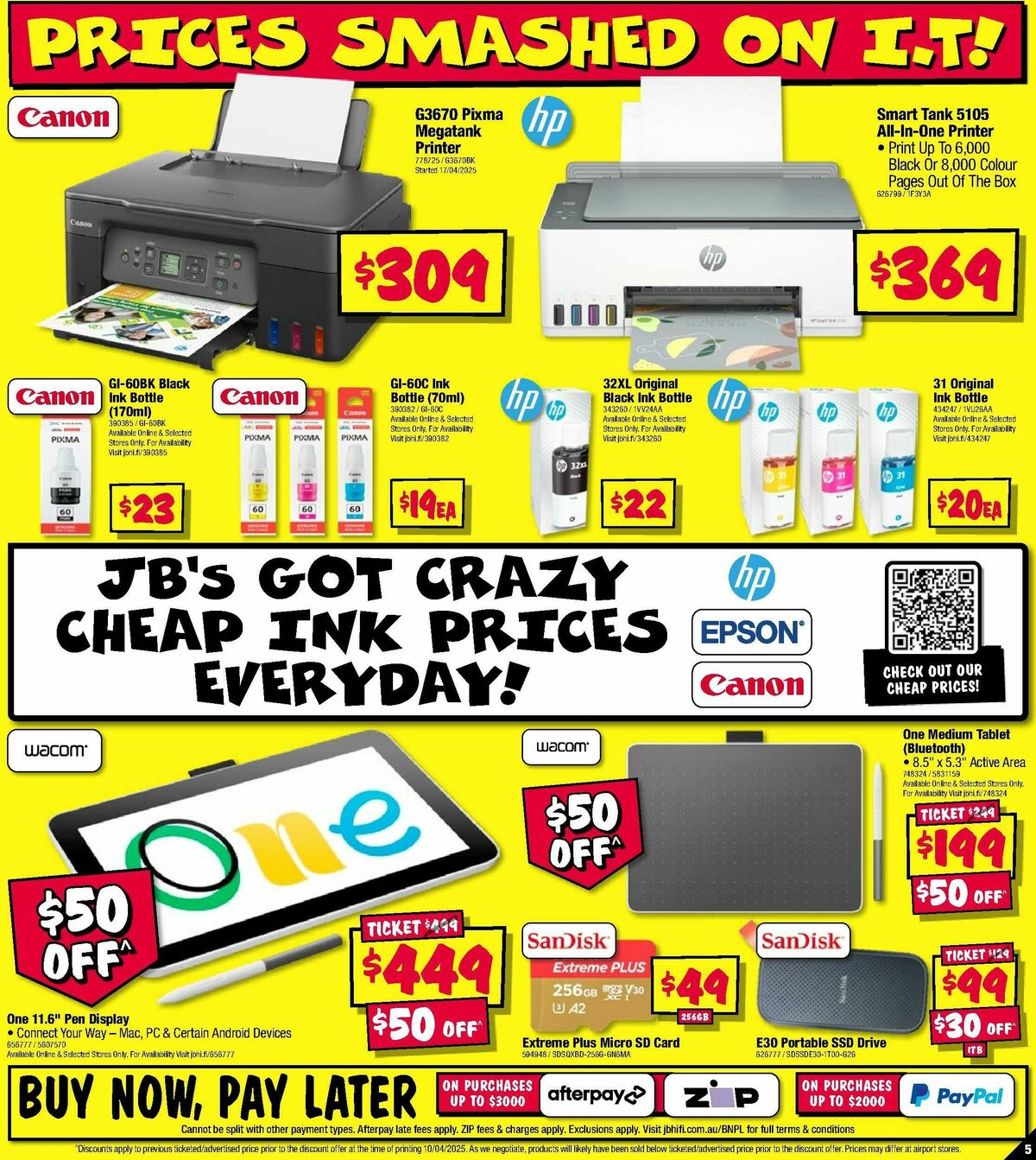 JB Hi-Fi Catalogues from 24 April
