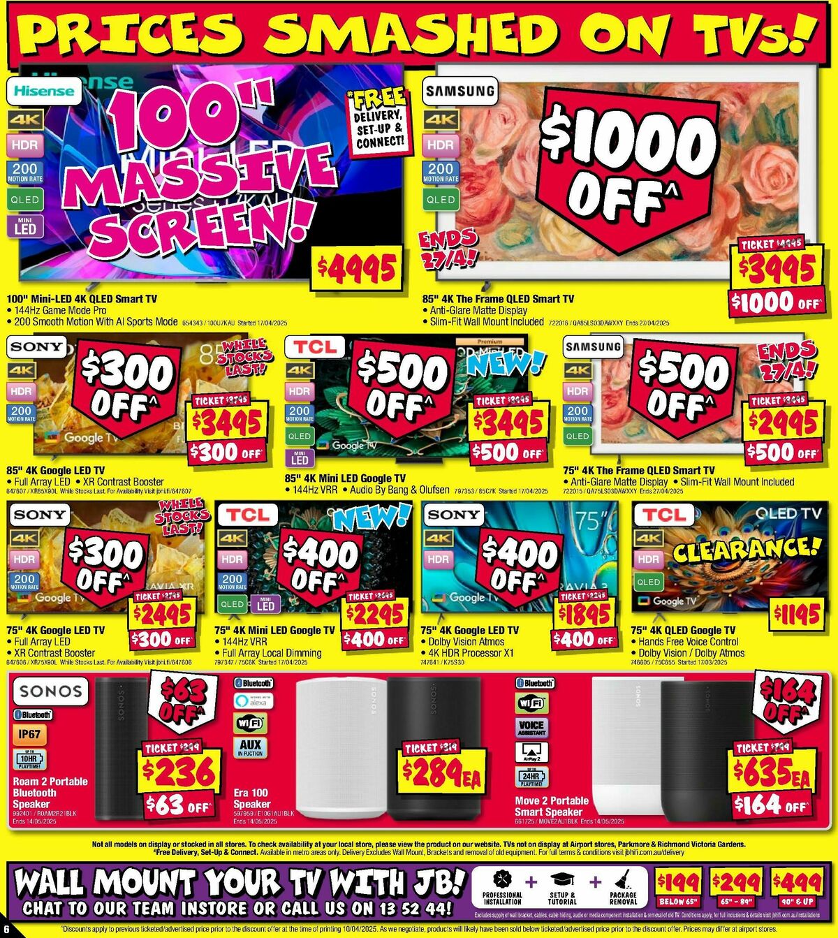 JB Hi-Fi Catalogues from 24 April