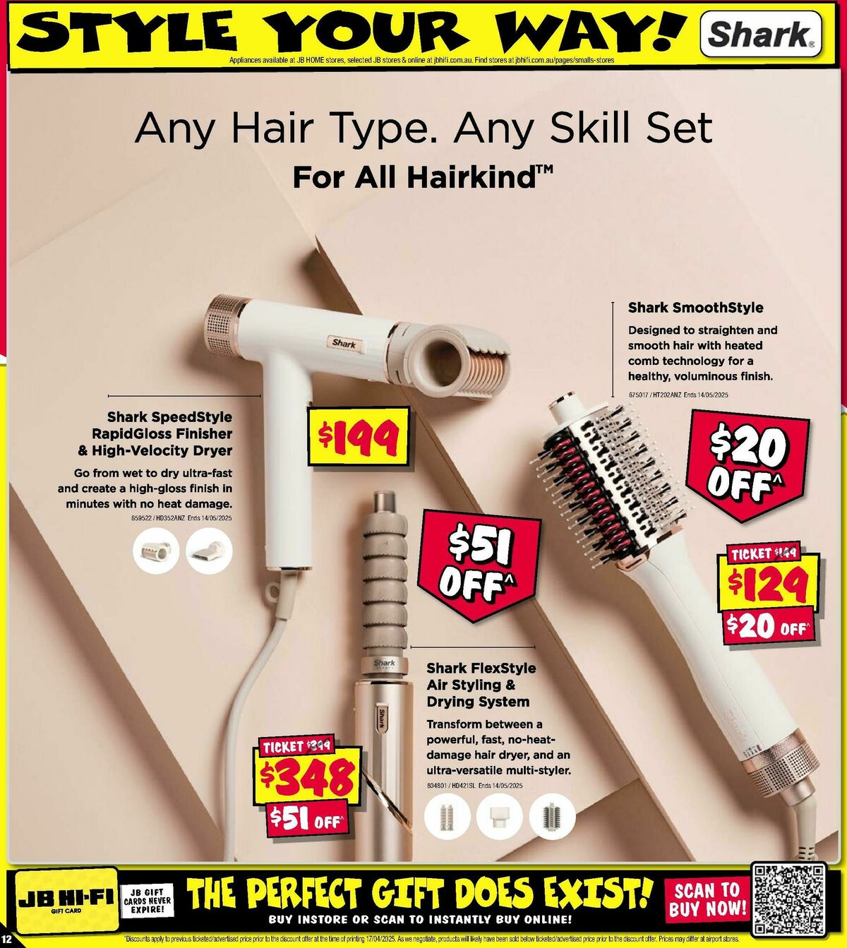 JB Hi-Fi Make mums day! Catalogues from 1 May