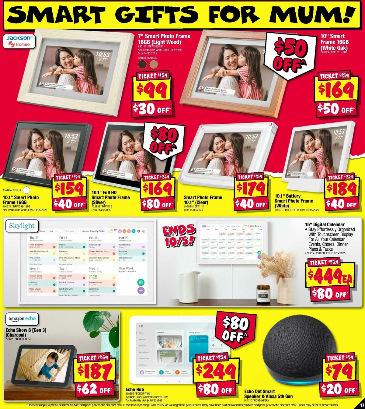 JB Hi-Fi Make mums day! Catalogues from 1 May