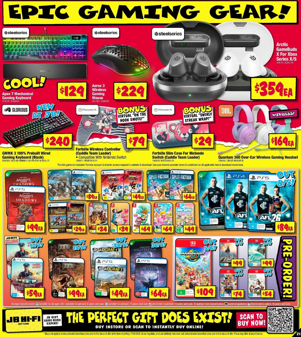 JB Hi-Fi Make mums day! Catalogues from 1 May