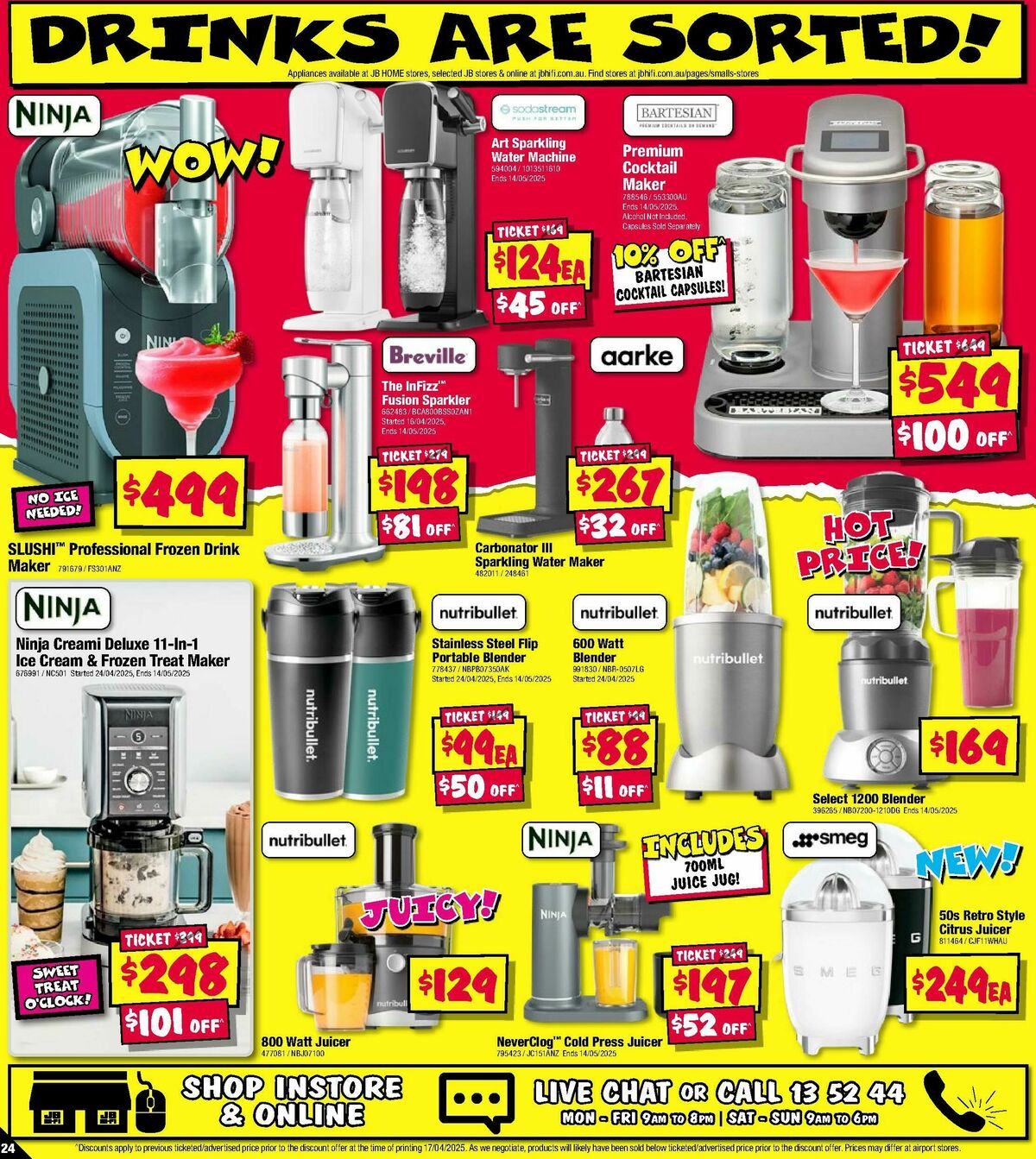 JB Hi-Fi Make mums day! Catalogues from 1 May