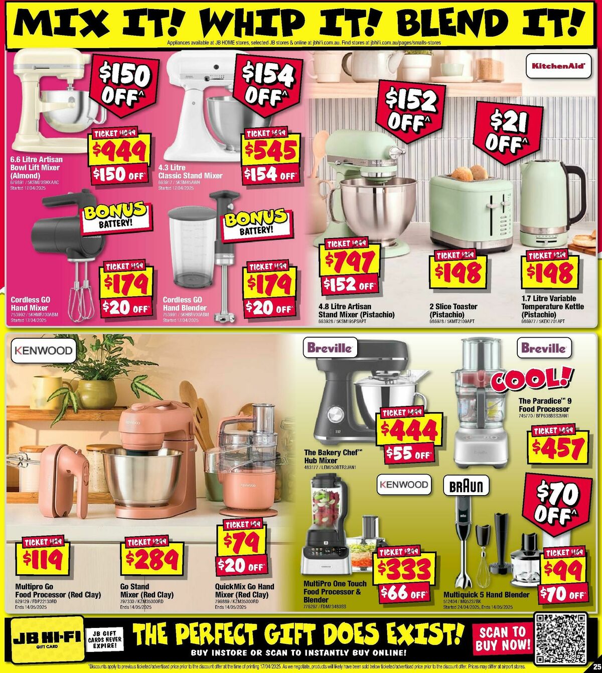 JB Hi-Fi Make mums day! Catalogues from 1 May