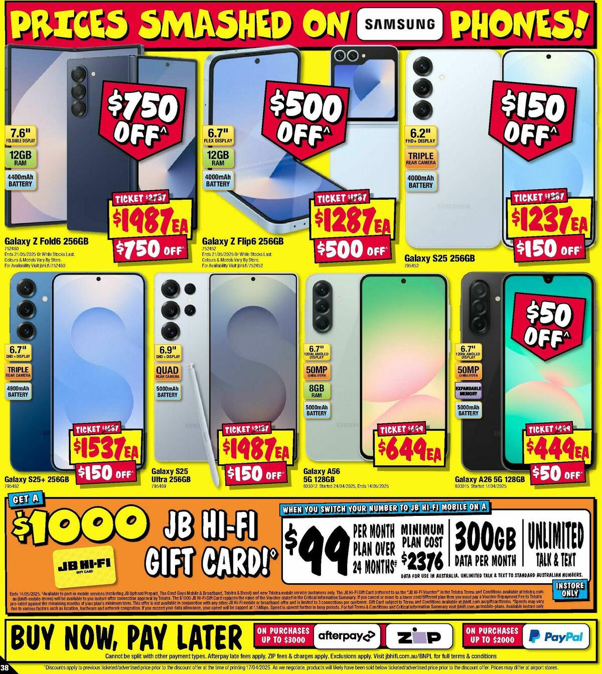 JB Hi-Fi Make mums day! Catalogues from 1 May