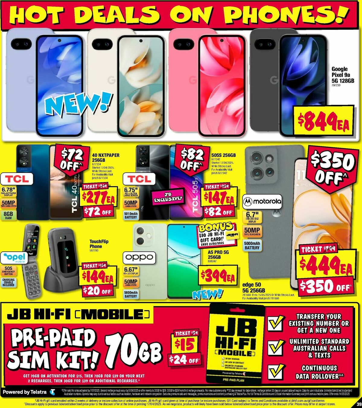 JB Hi-Fi Make mums day! Catalogues from 1 May