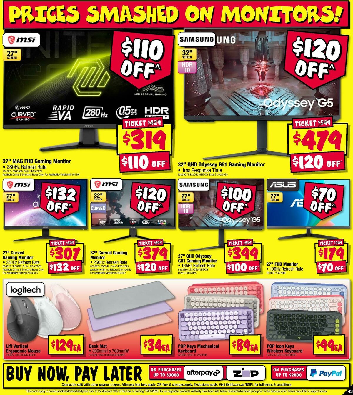 JB Hi-Fi Make mums day! Catalogues from 1 May