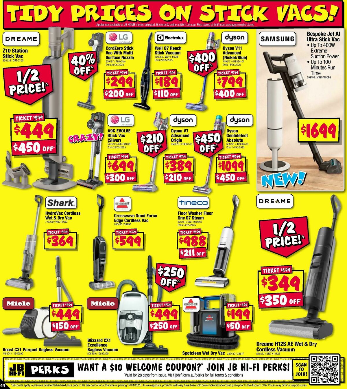 JB Hi-Fi Make mums day! Catalogues from 1 May