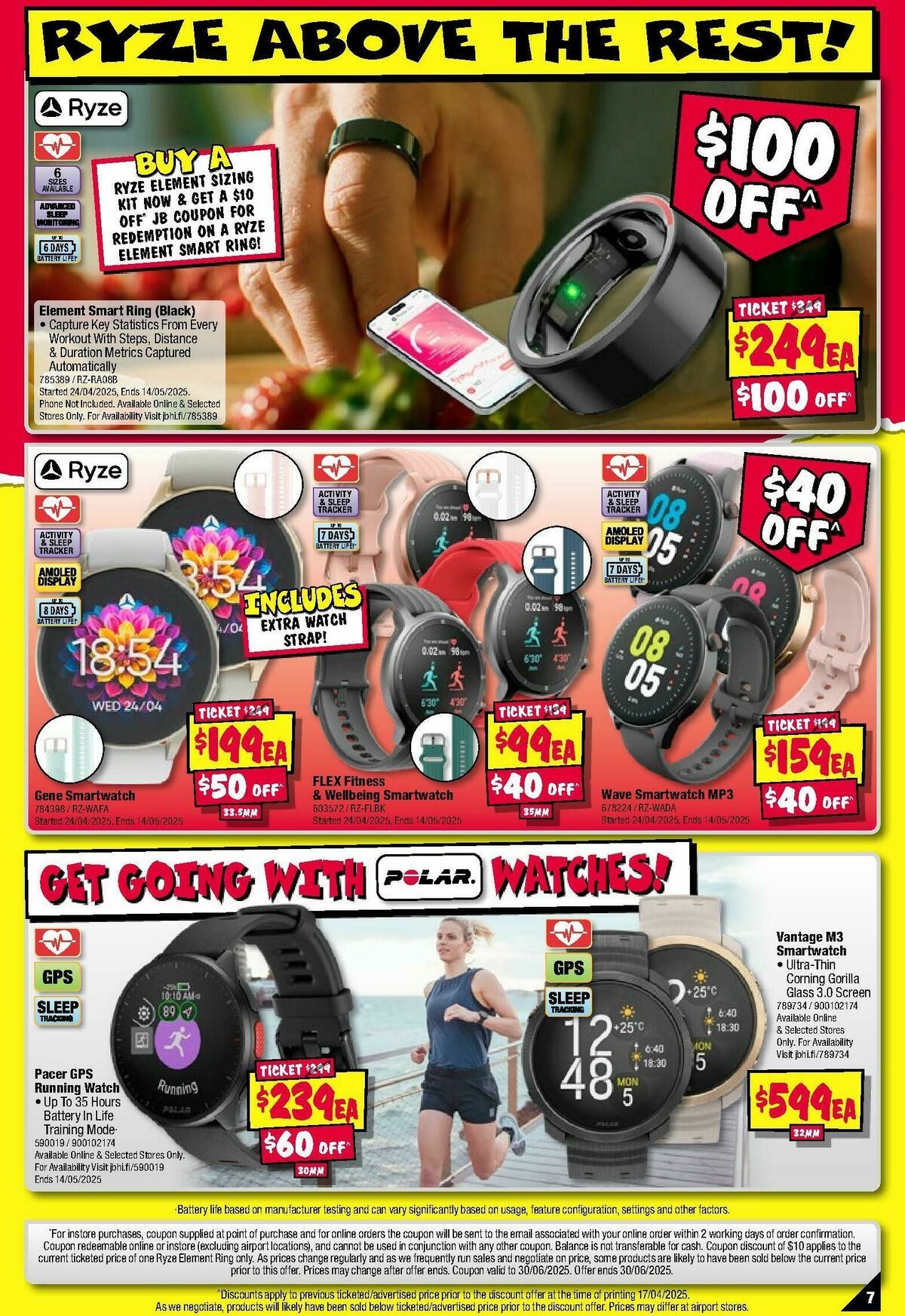 JB Hi-Fi Fitness, Health and Wellness for Mum! Catalogues from 1 May