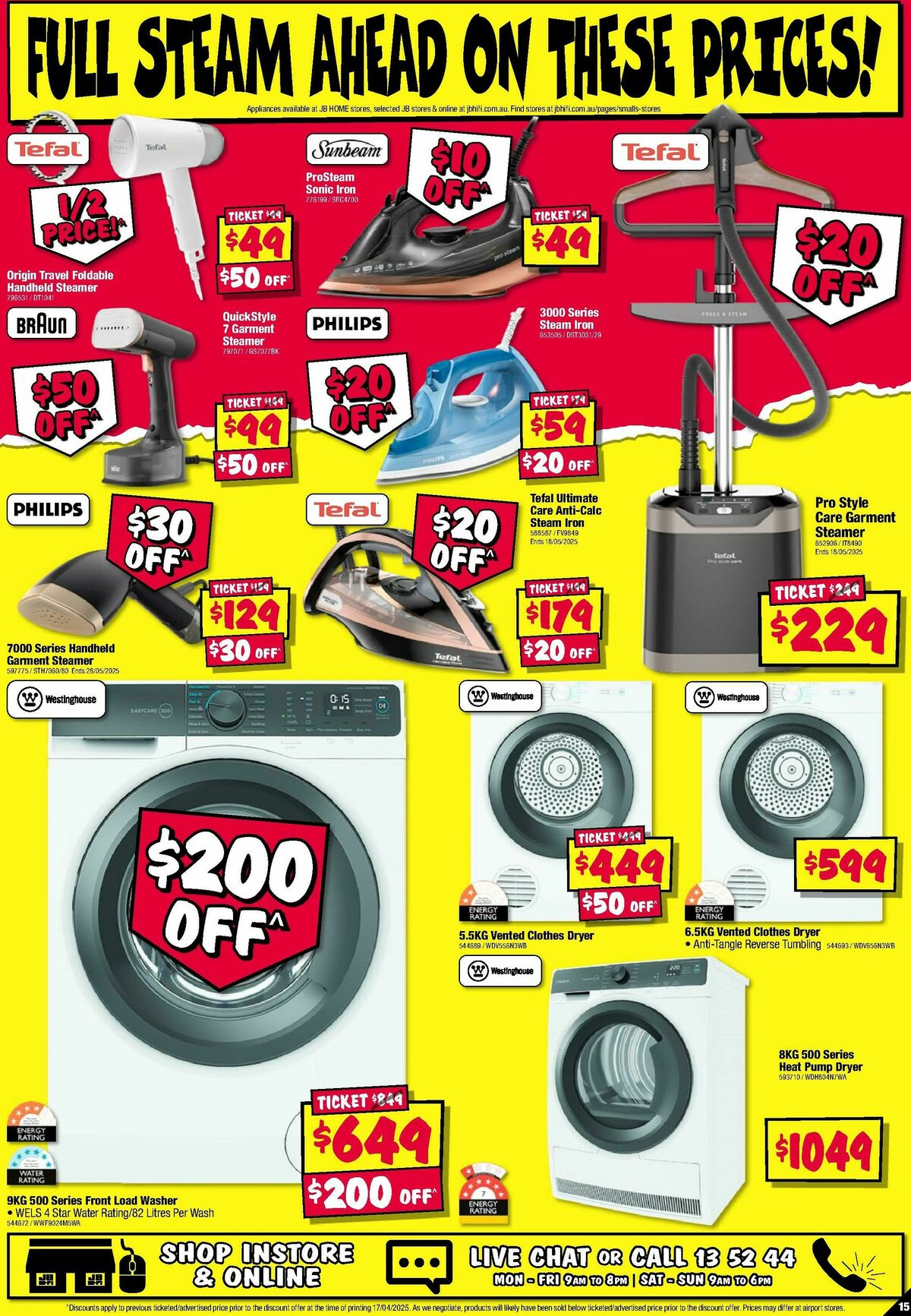 JB Hi-Fi Catalogues from 1 May