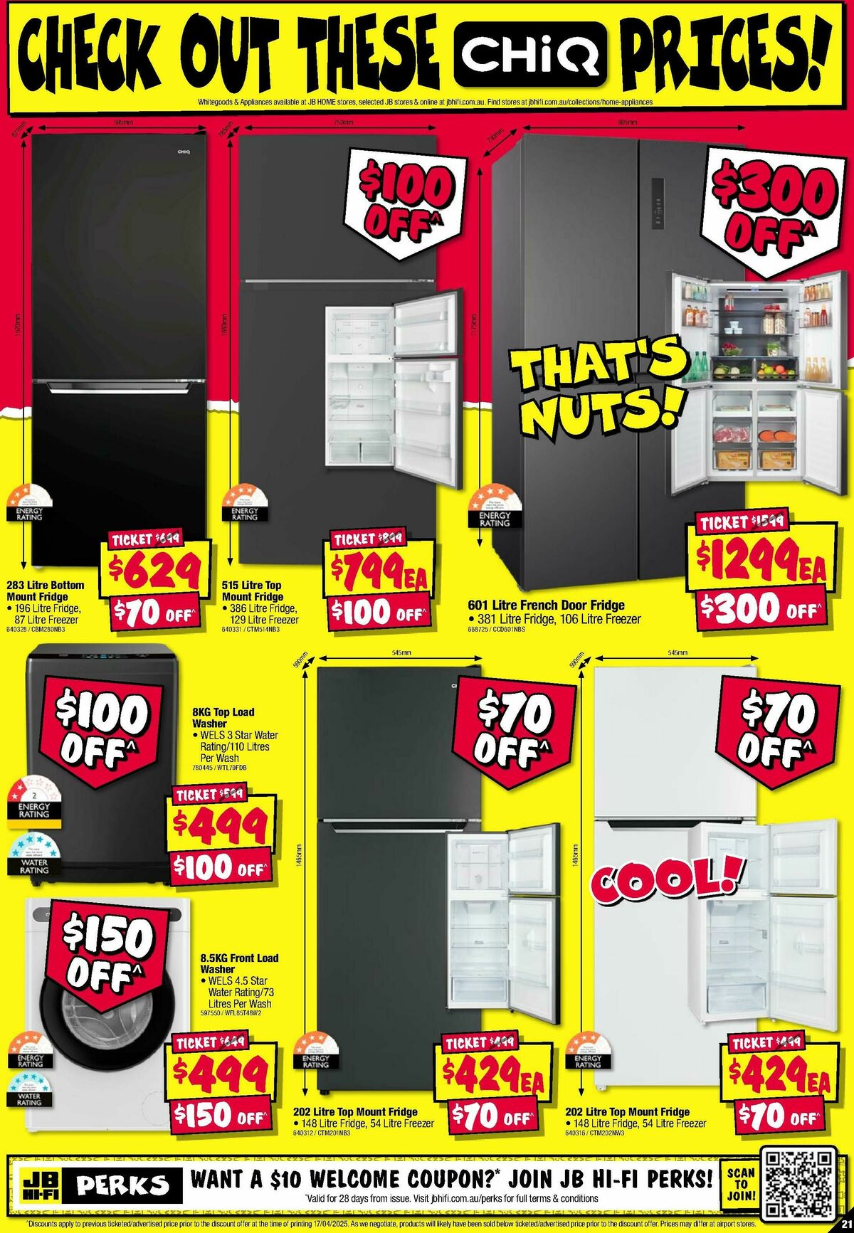 JB Hi-Fi Catalogues from 1 May