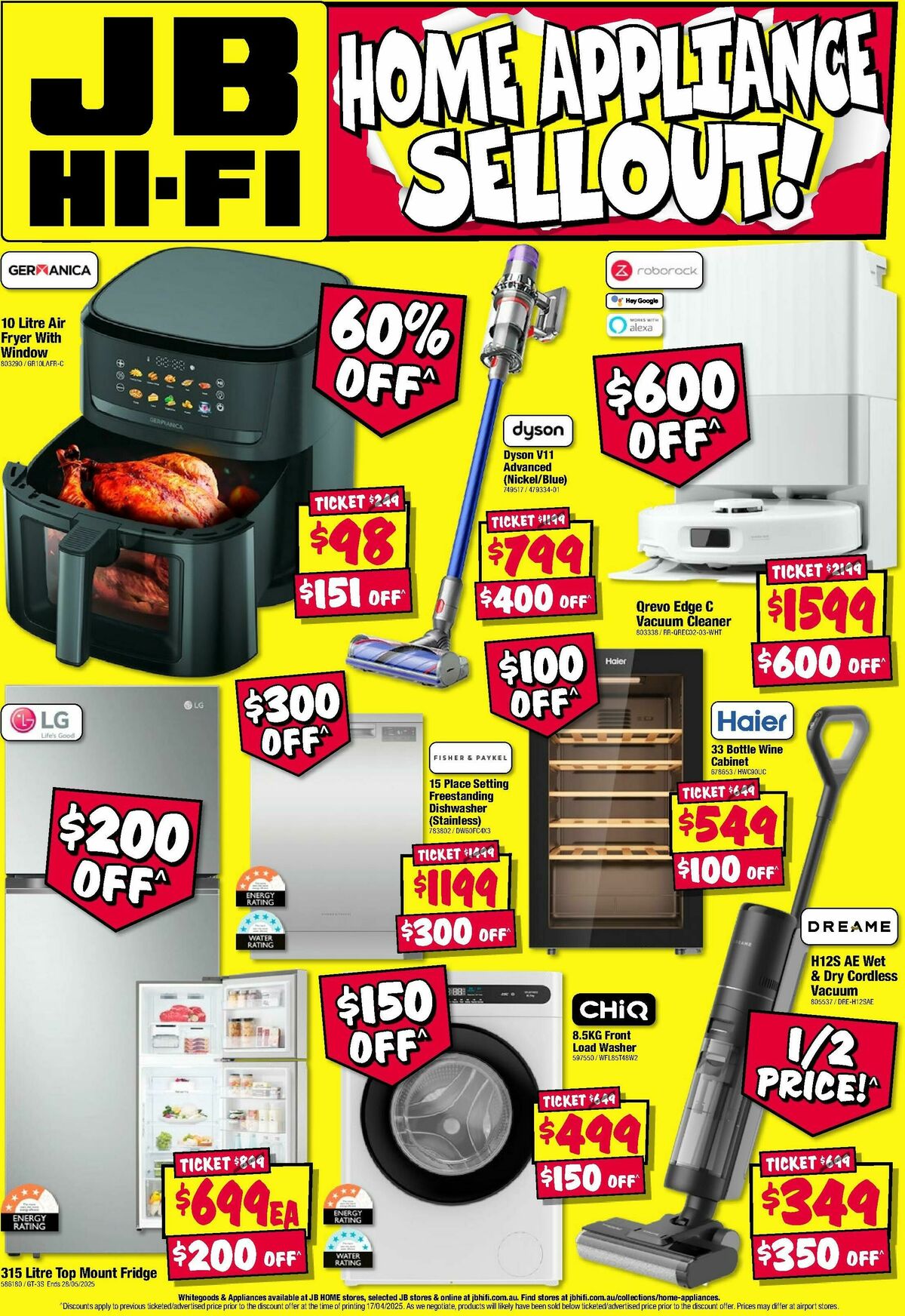 JB Hi-Fi Catalogues from 1 May