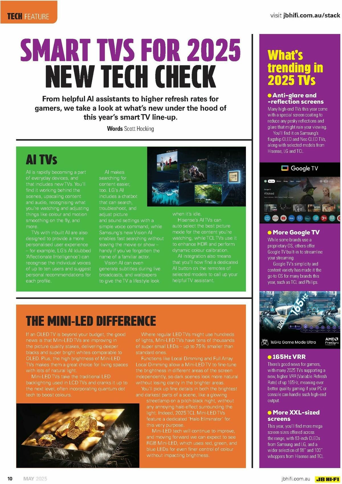 JB Hi-Fi Magazine May Catalogues from 1 May