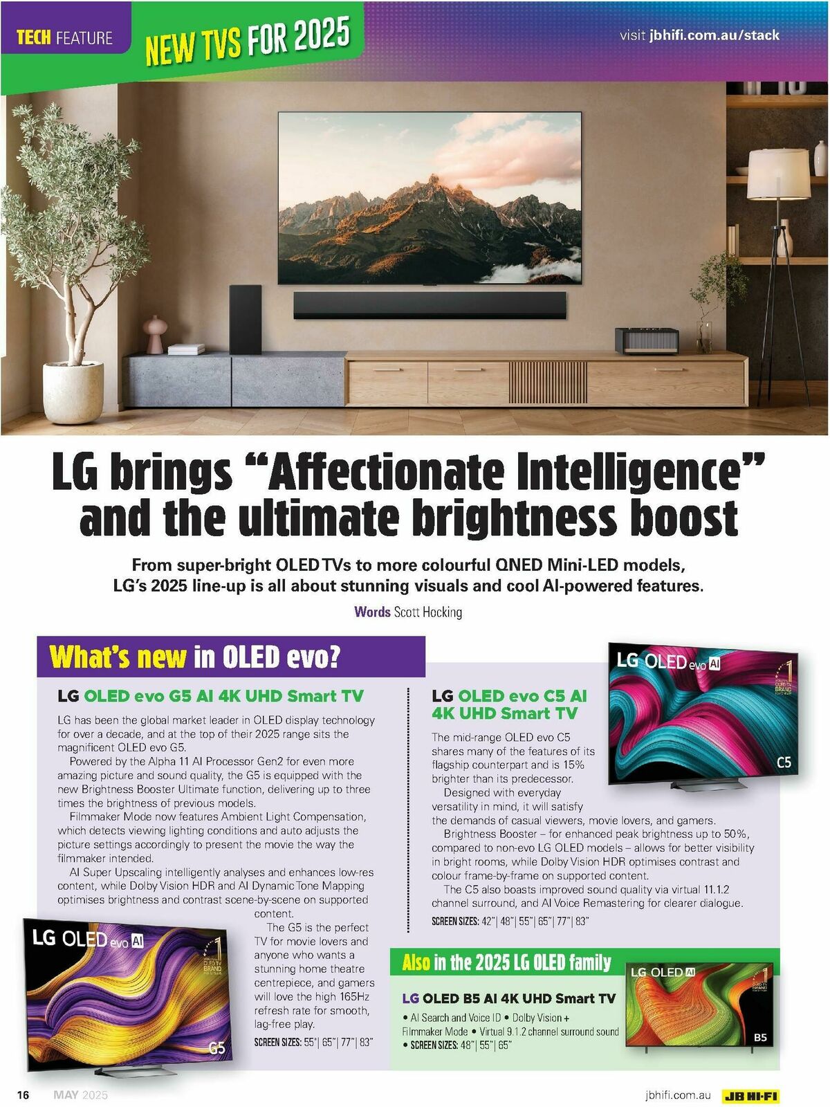 JB Hi-Fi Magazine May Catalogues from 1 May