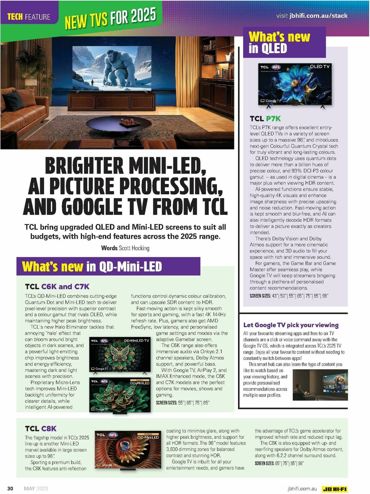 JB Hi-Fi Magazine May Catalogues from 1 May