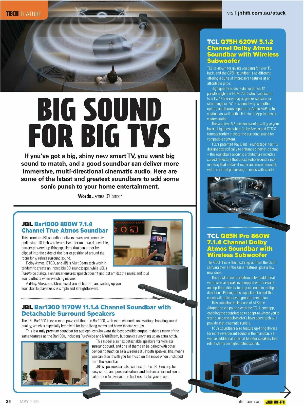 JB Hi-Fi Magazine May Catalogues from 1 May