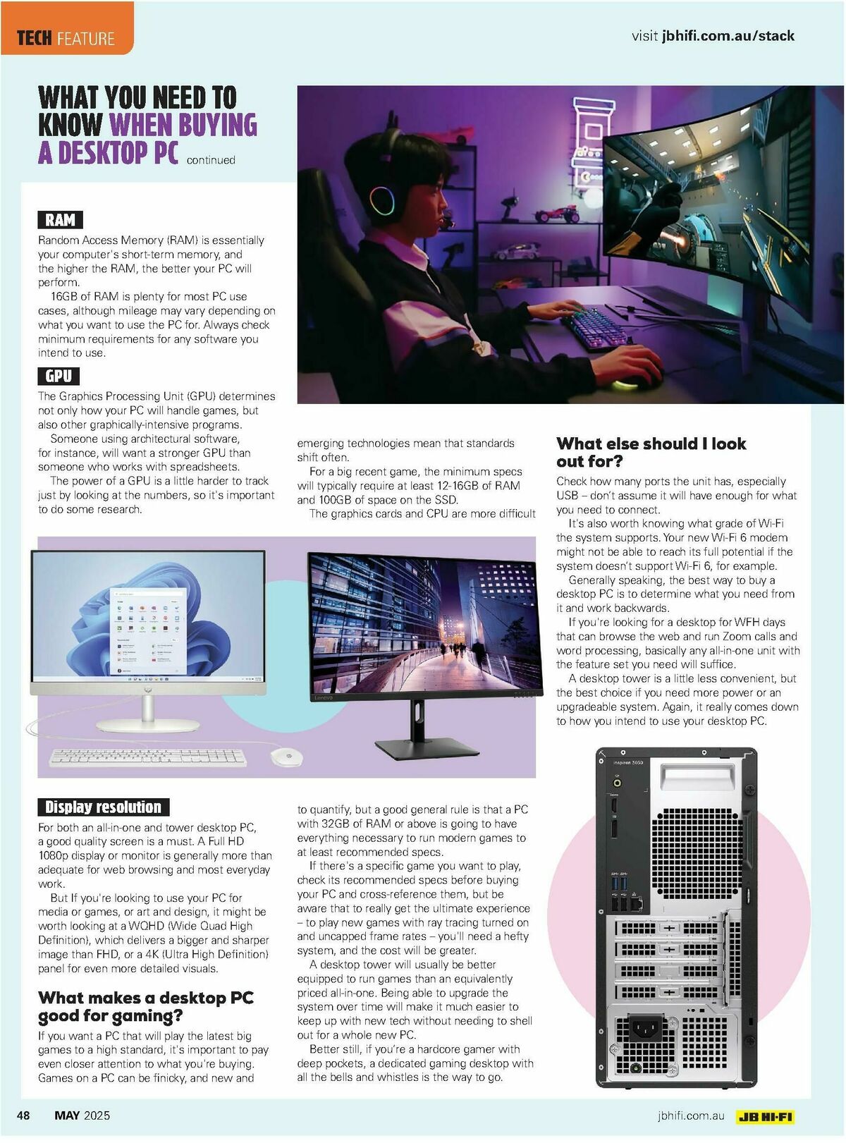 JB Hi-Fi Magazine May Catalogues from 1 May