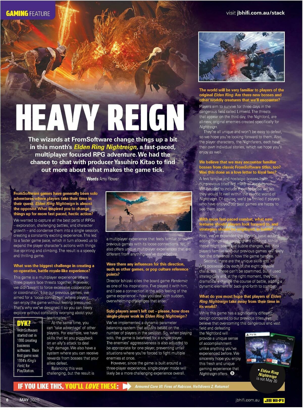 JB Hi-Fi Magazine May Catalogues from 1 May