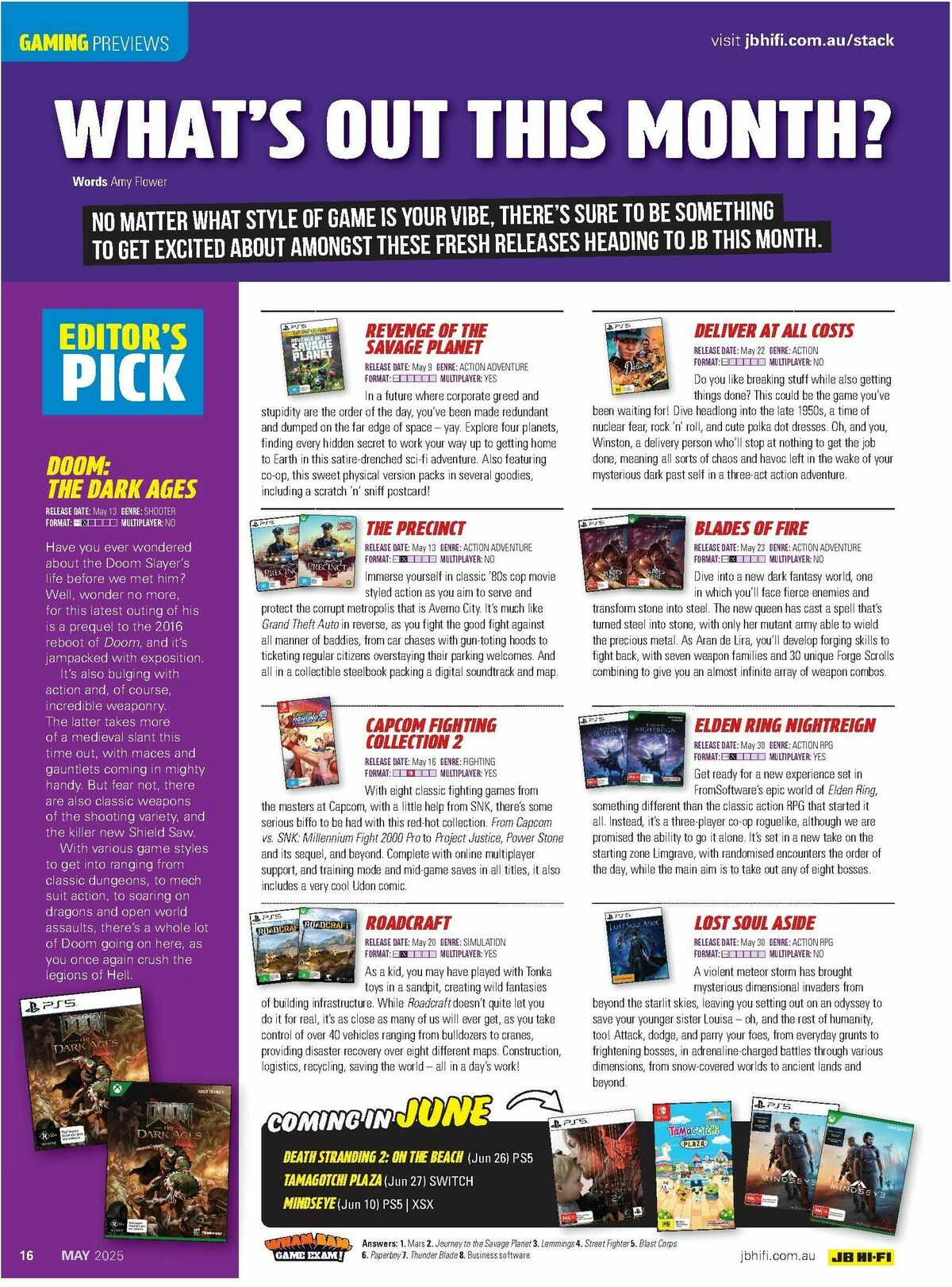 JB Hi-Fi Magazine May Catalogues from 1 May