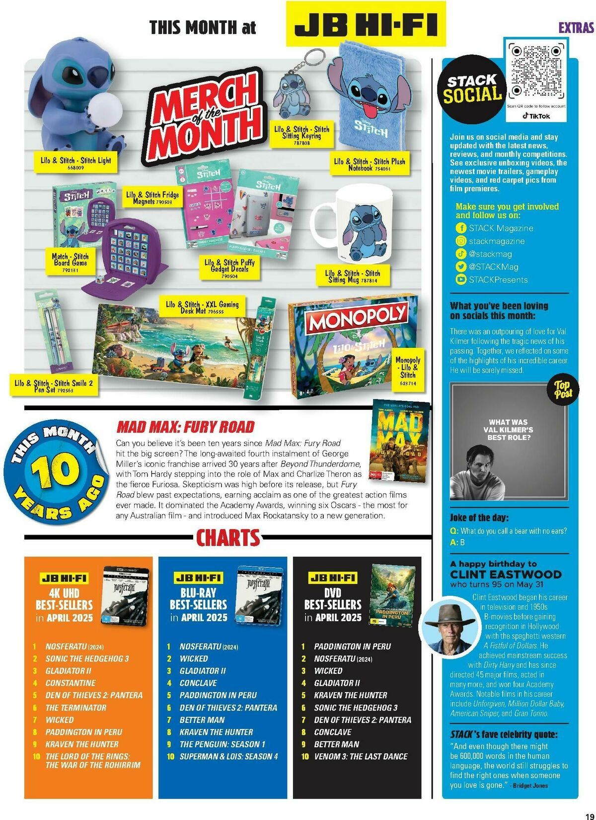 JB Hi-Fi Magazine May Catalogues from 1 May