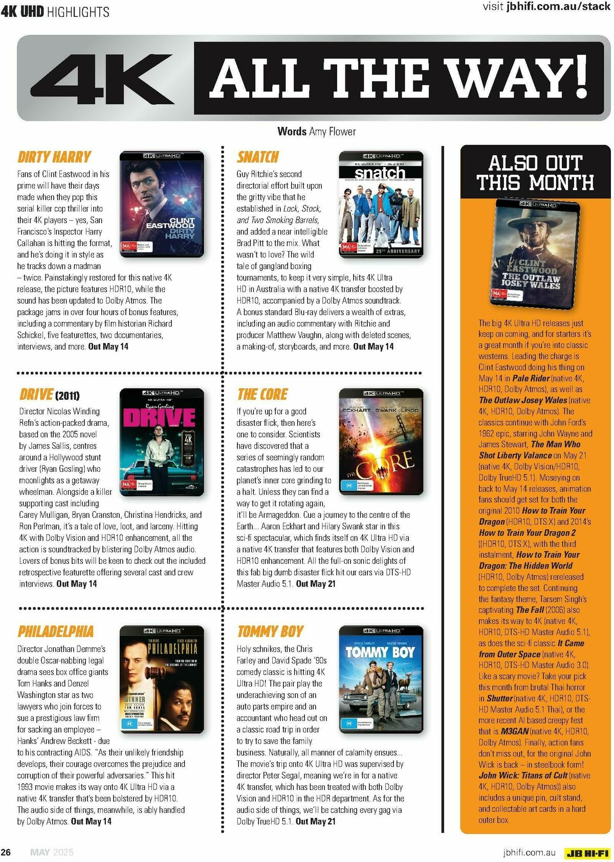 JB Hi-Fi Magazine May Catalogues from 1 May