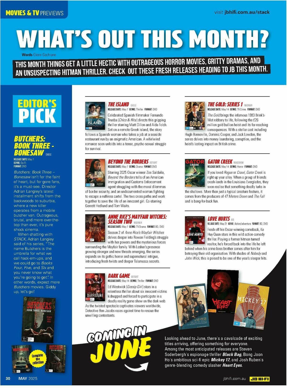 JB Hi-Fi Magazine May Catalogues from 1 May