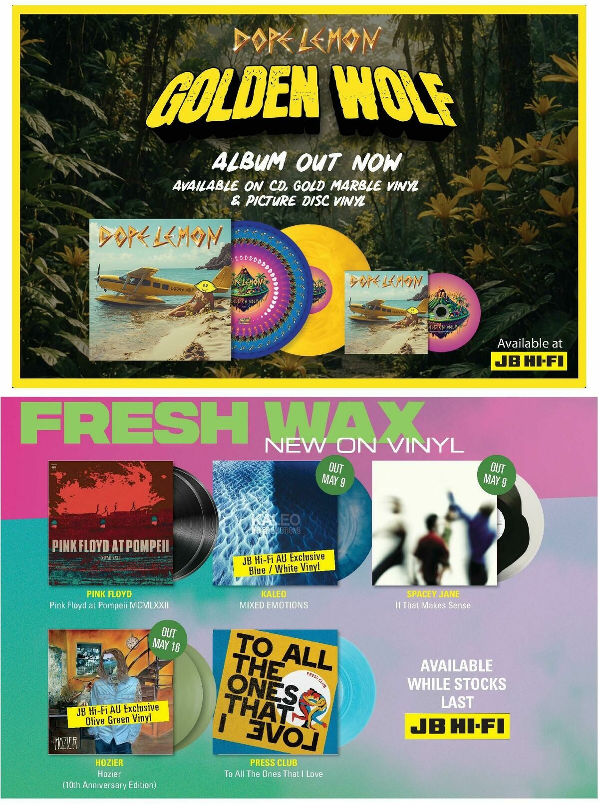 JB Hi-Fi Magazine May Catalogues from 1 May