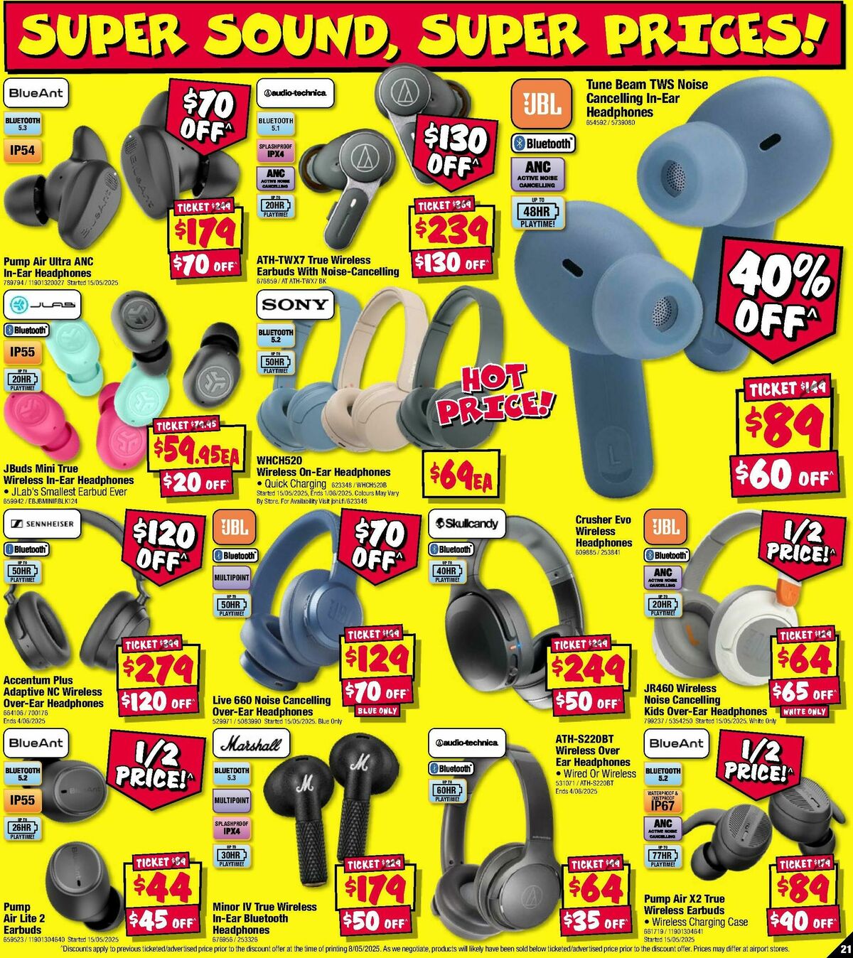 JB Hi-Fi Catalogues from 21 May