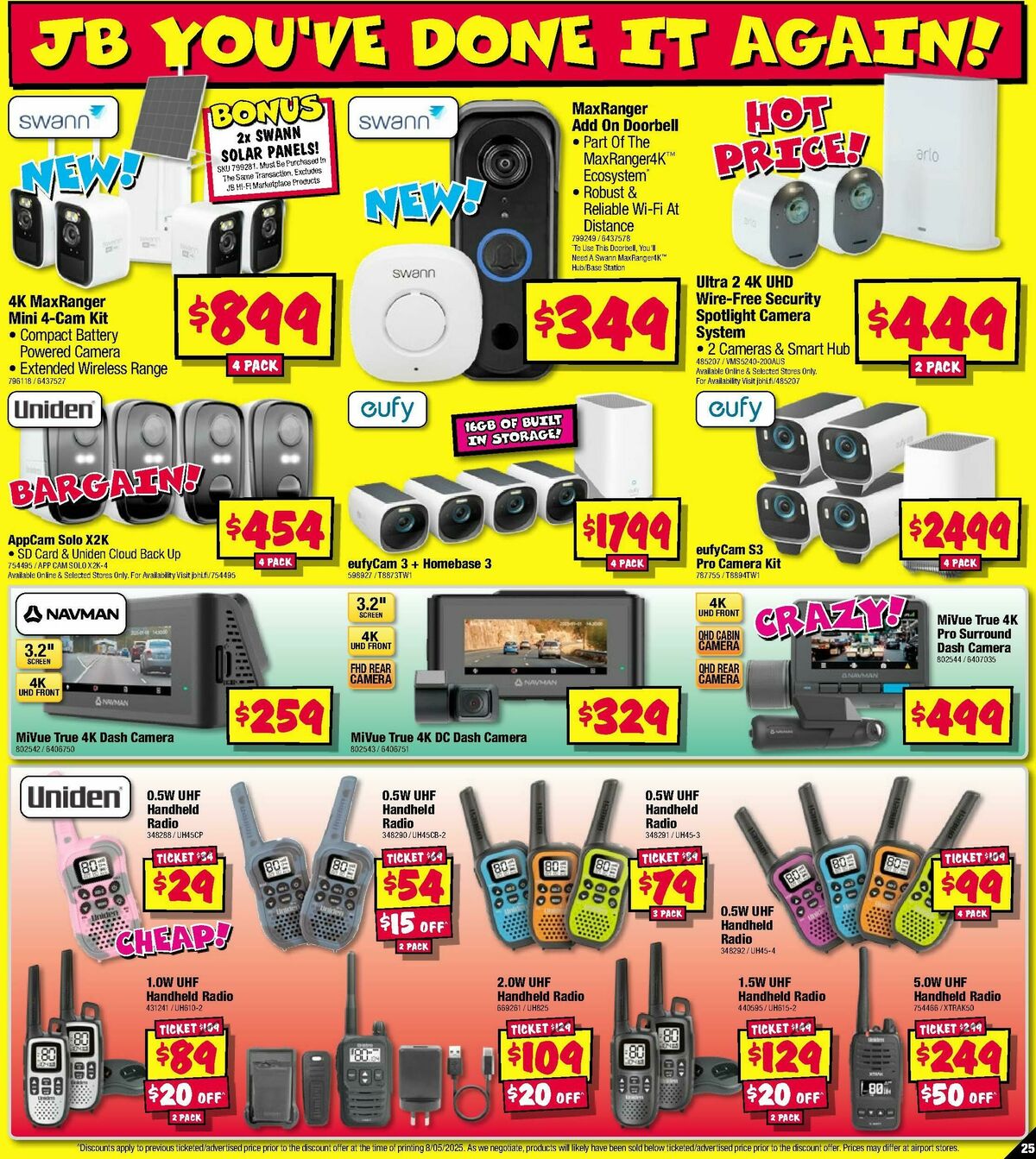 JB Hi-Fi Catalogues from 21 May