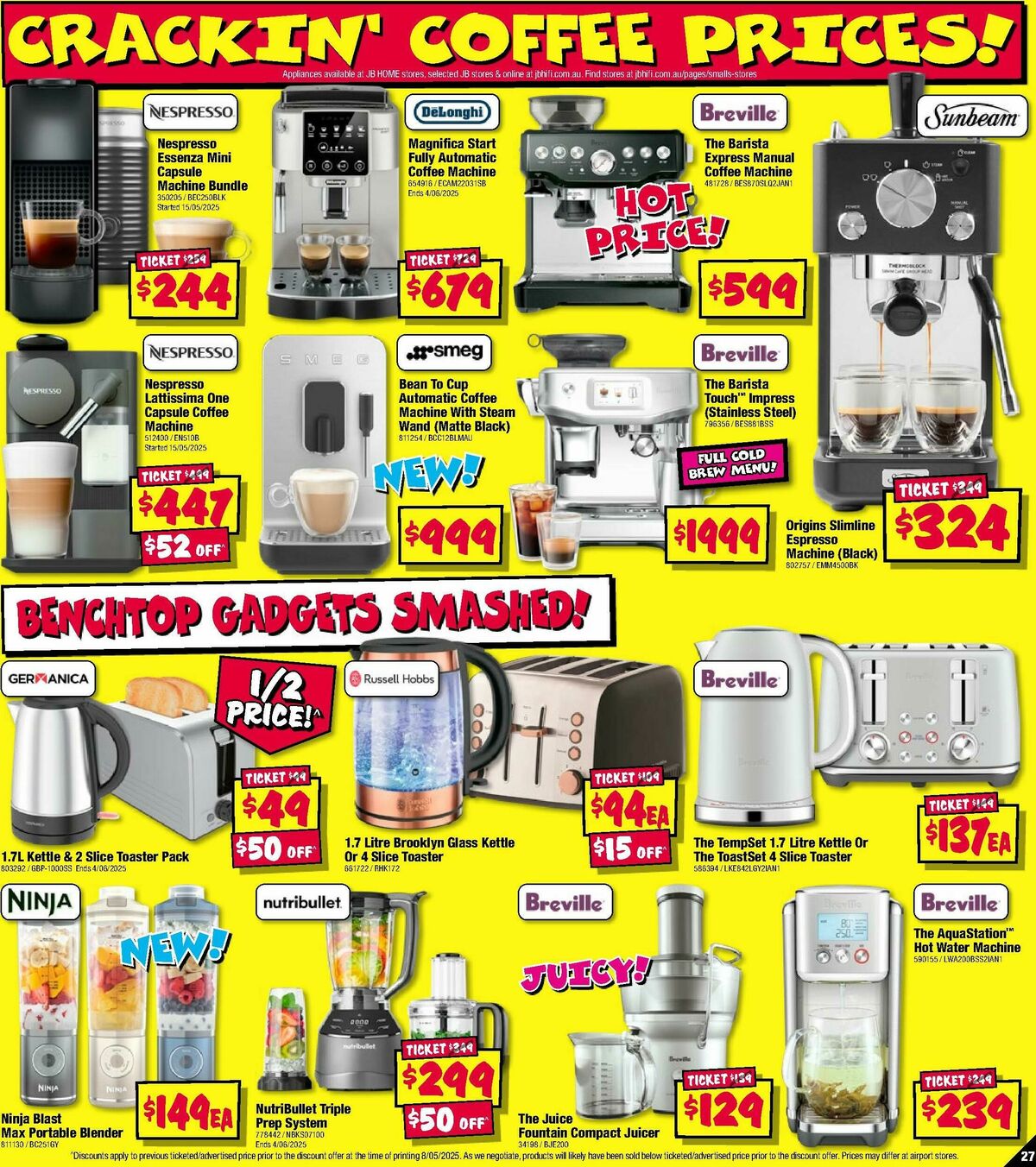 JB Hi-Fi Catalogues from 21 May