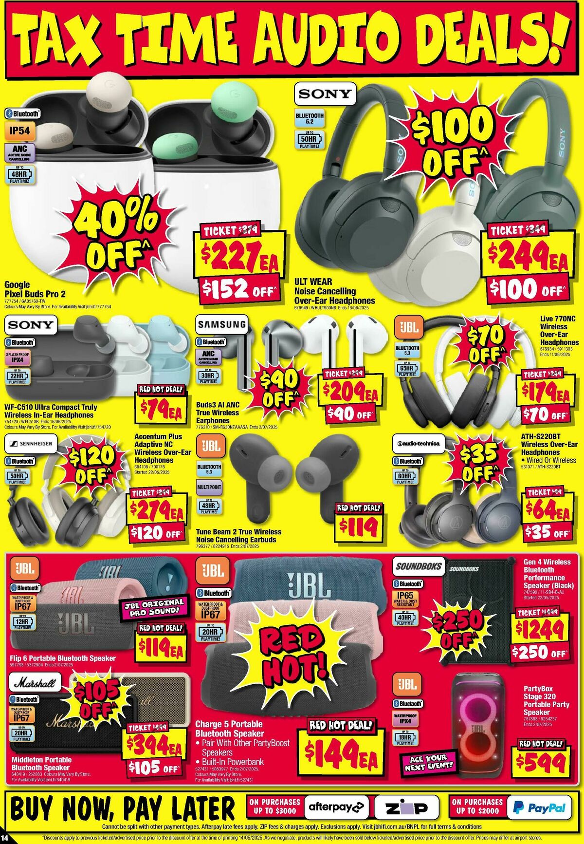 JB Hi-Fi Catalogues from 28 May