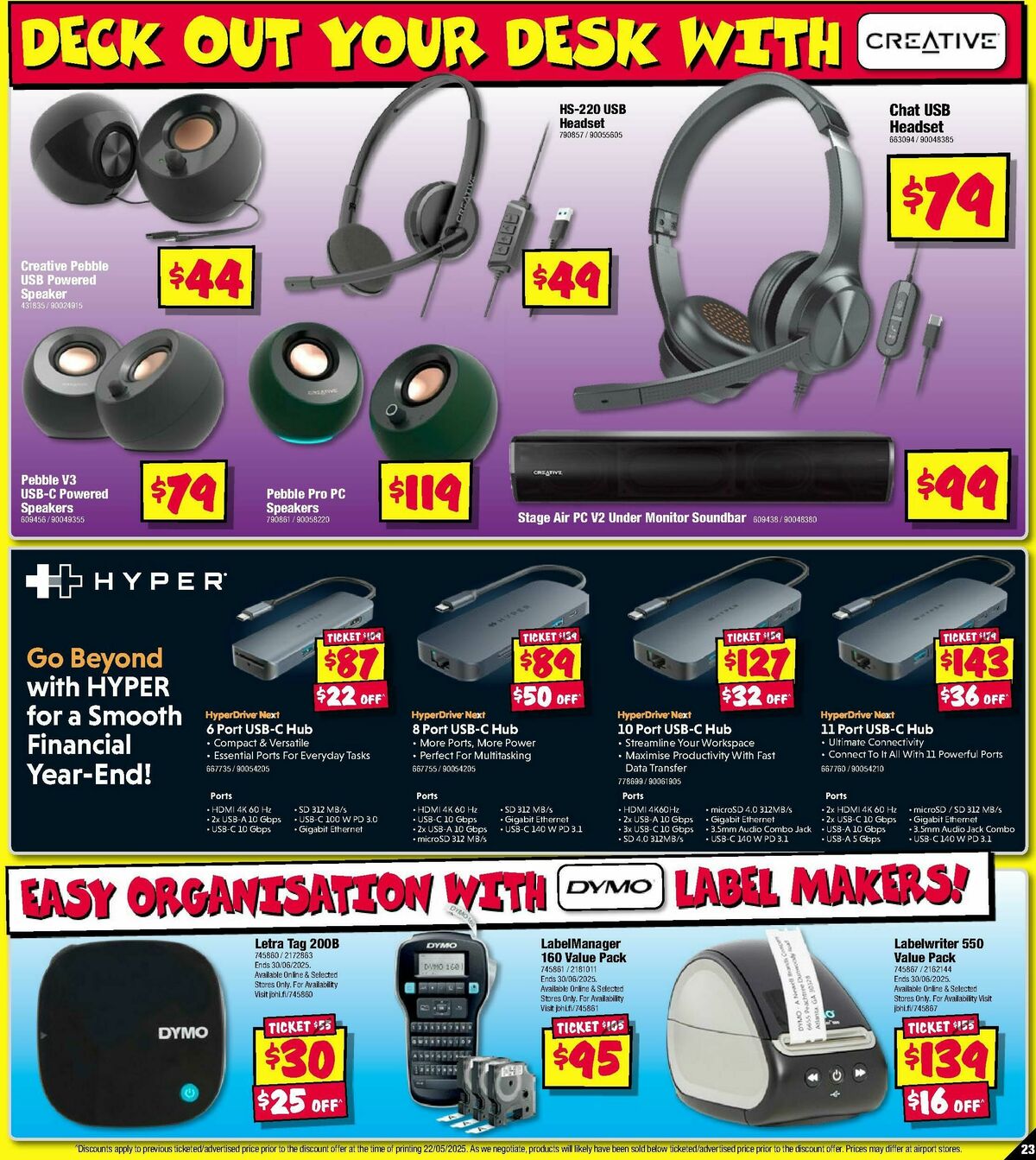 JB Hi-Fi Catalogues from 29 May