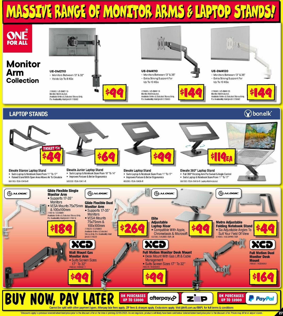 JB Hi-Fi Catalogues from 29 May