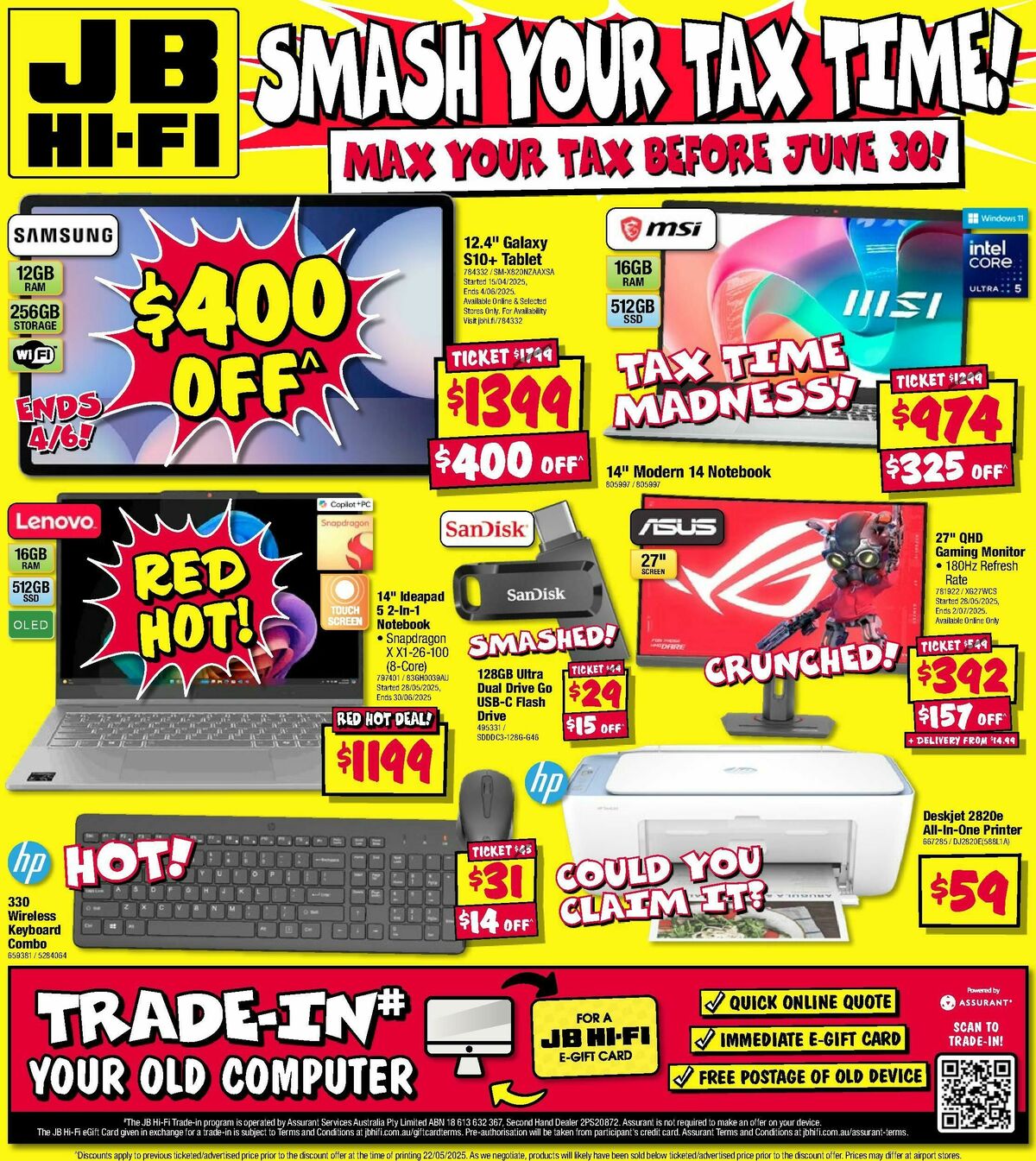JB Hi-Fi Catalogues from 29 May