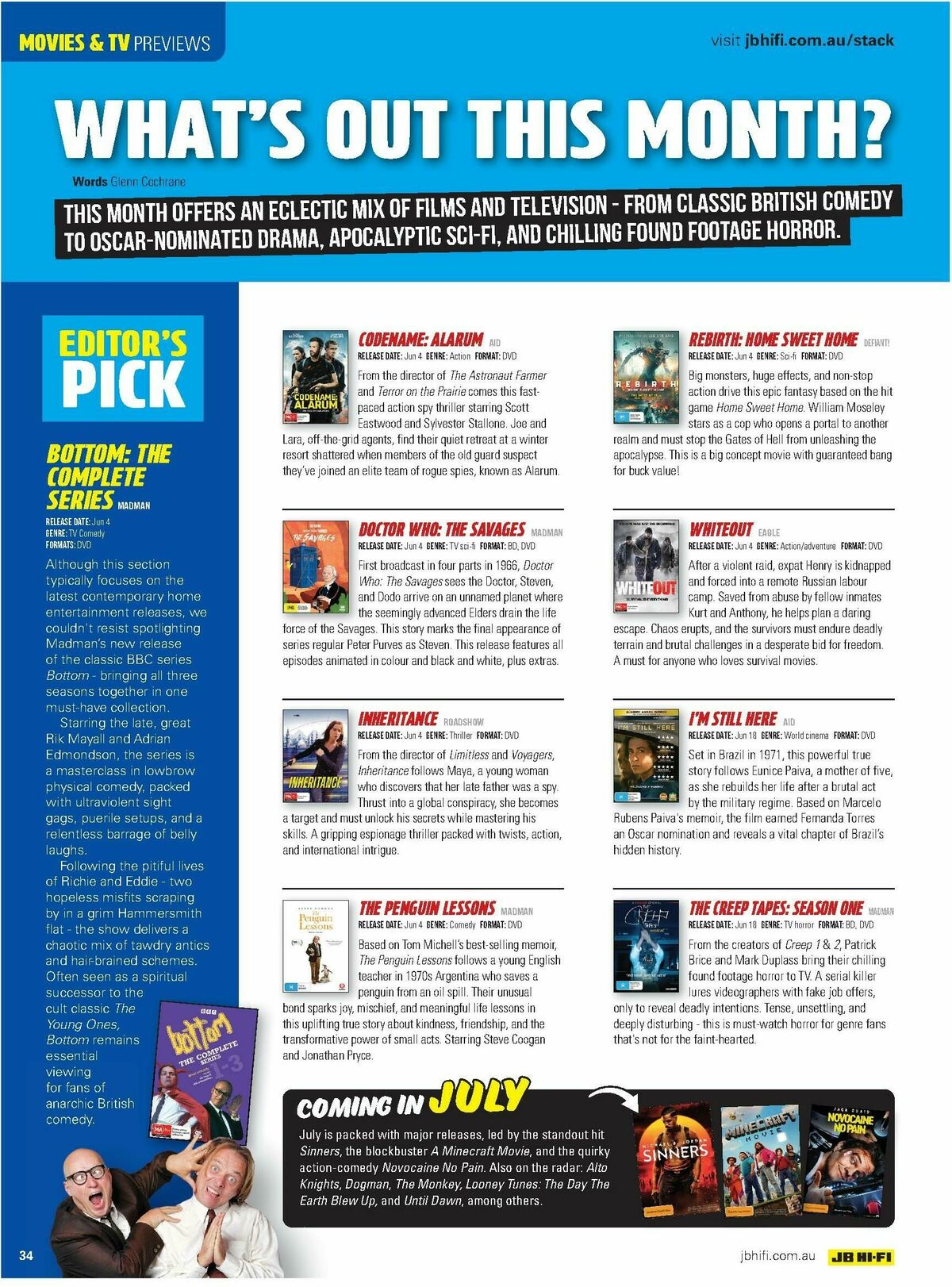 JB Hi-Fi Magazine June Catalogues from 1 June