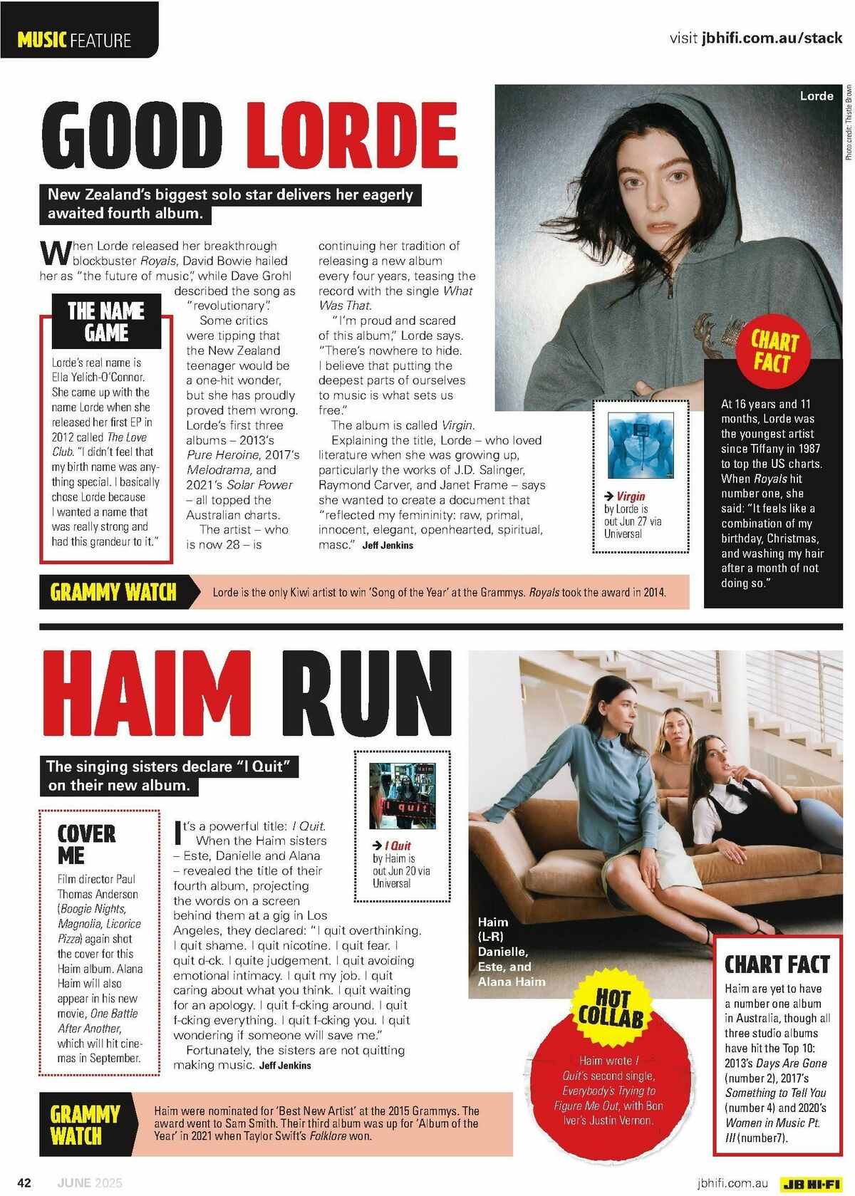 JB Hi-Fi Magazine June Catalogues from 1 June