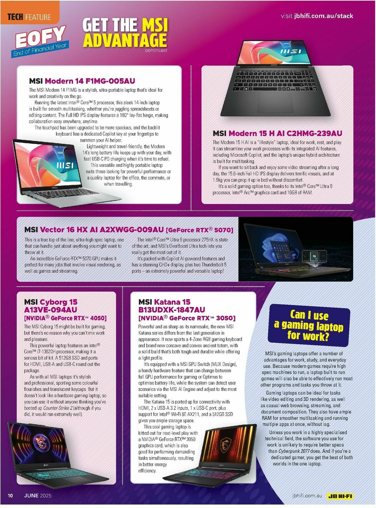 JB Hi-Fi Magazine June Catalogues from 1 June