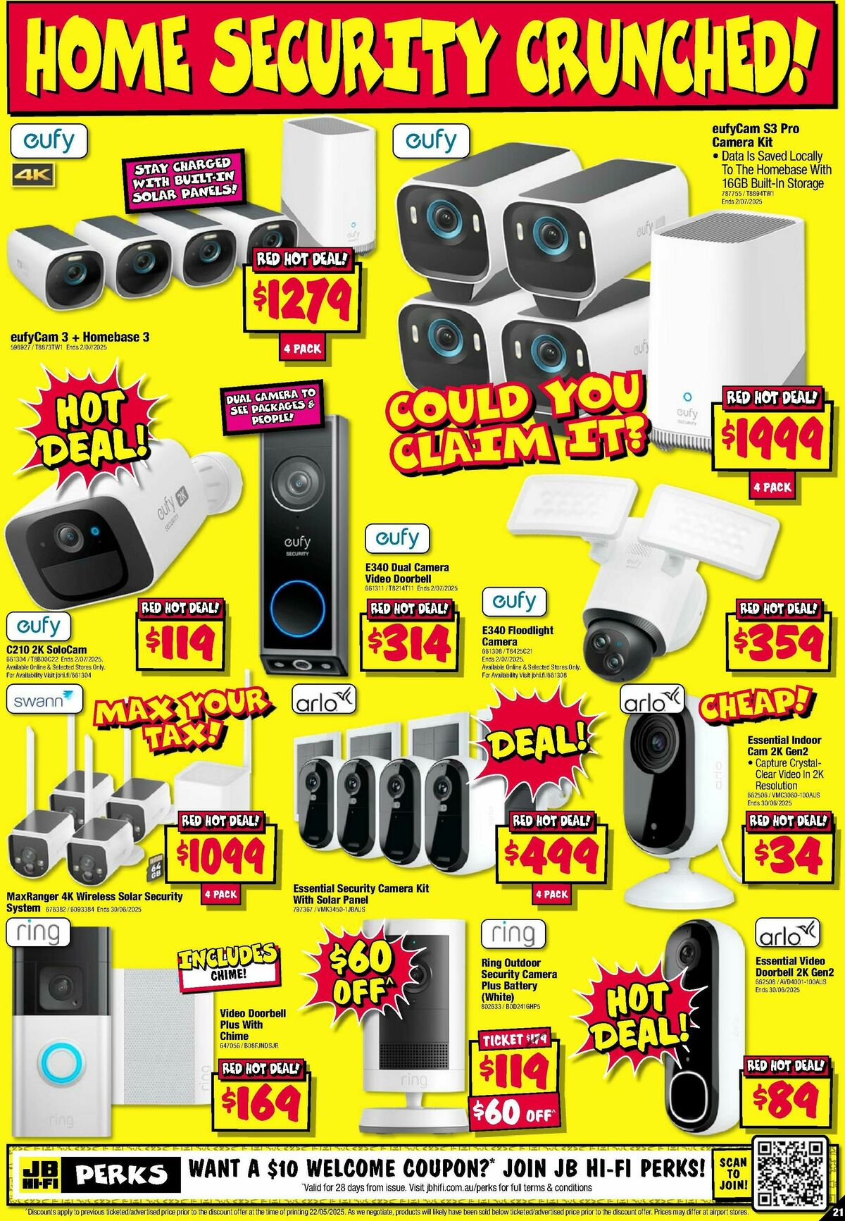 JB Hi-Fi Smash Your Tax Time! Catalogues from 5 June