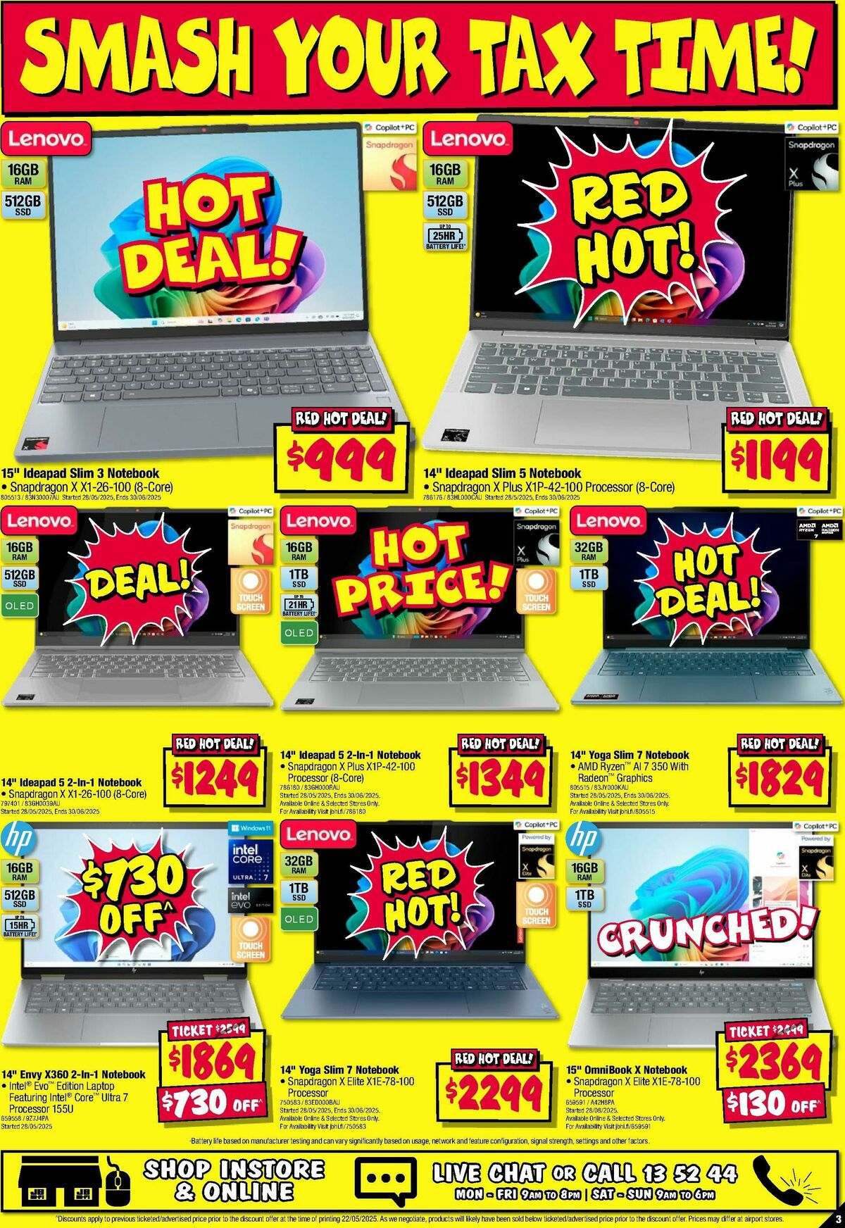 JB Hi-Fi Smash Your Tax Time! Catalogues from 5 June