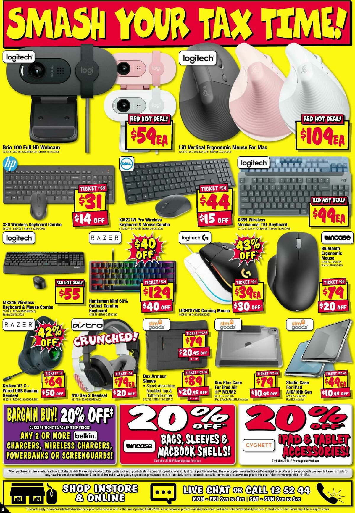 JB Hi-Fi Smash Your Tax Time! Catalogues from 5 June