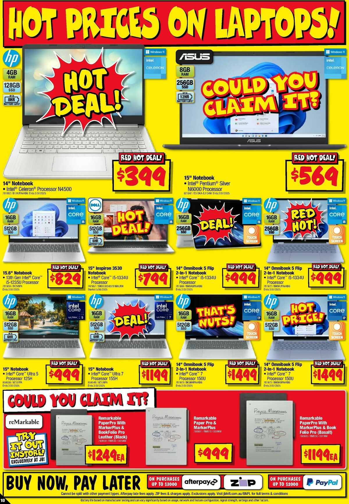 JB Hi-Fi Smash Your Tax Time! Catalogues from 12 June