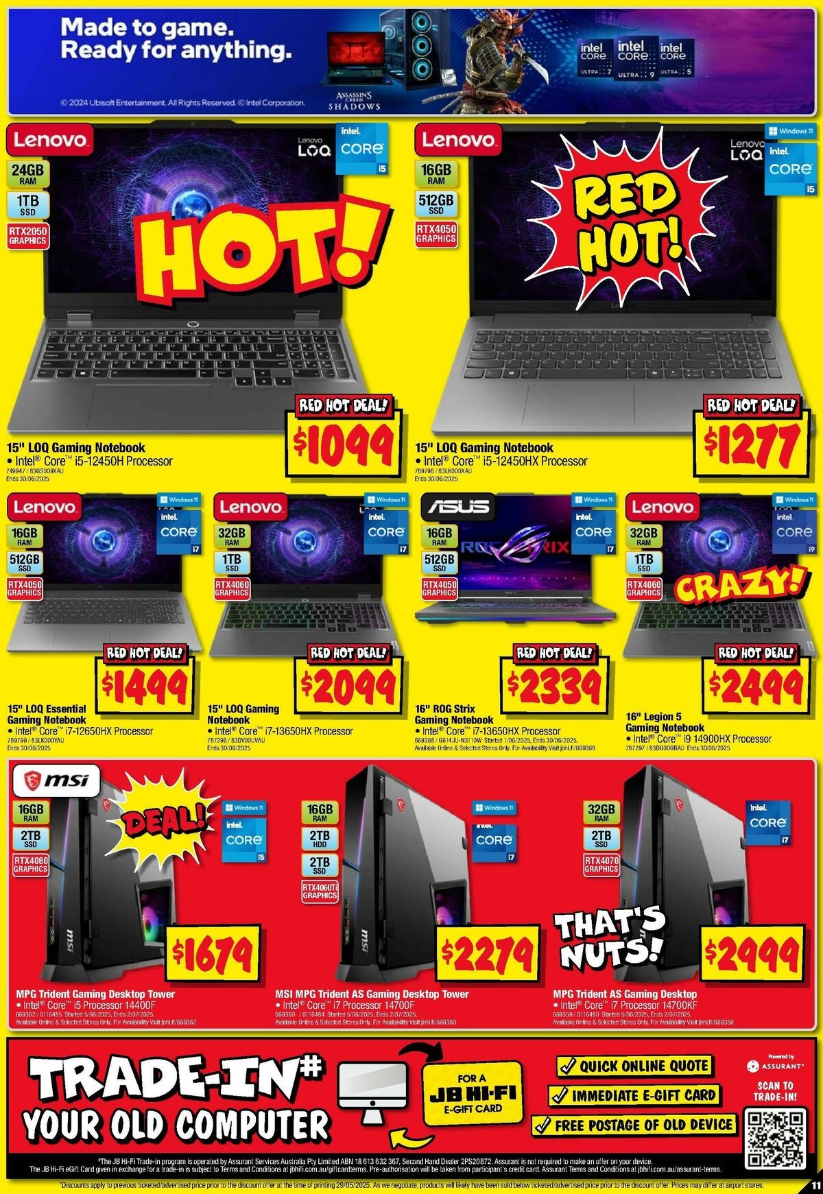 JB Hi-Fi Smash Your Tax Time! Catalogues from 12 June